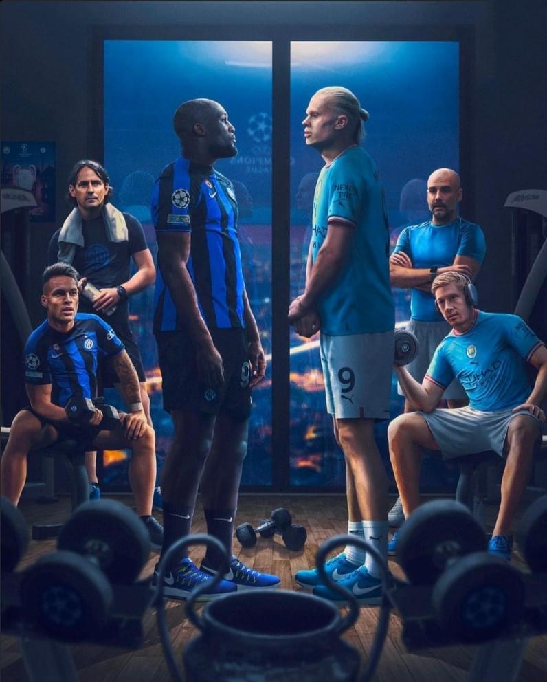 Tâm điểm bóng đá thế giới sẽ là trận chung kết Champions League 2022/23 giữa Man City vs Inter diễn